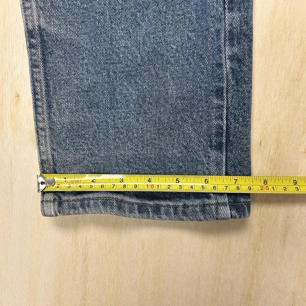 Wrangler Jeans‎ Mens 30x32 Medium Wash Blue Denim Straight Stretch 1097FXVMD